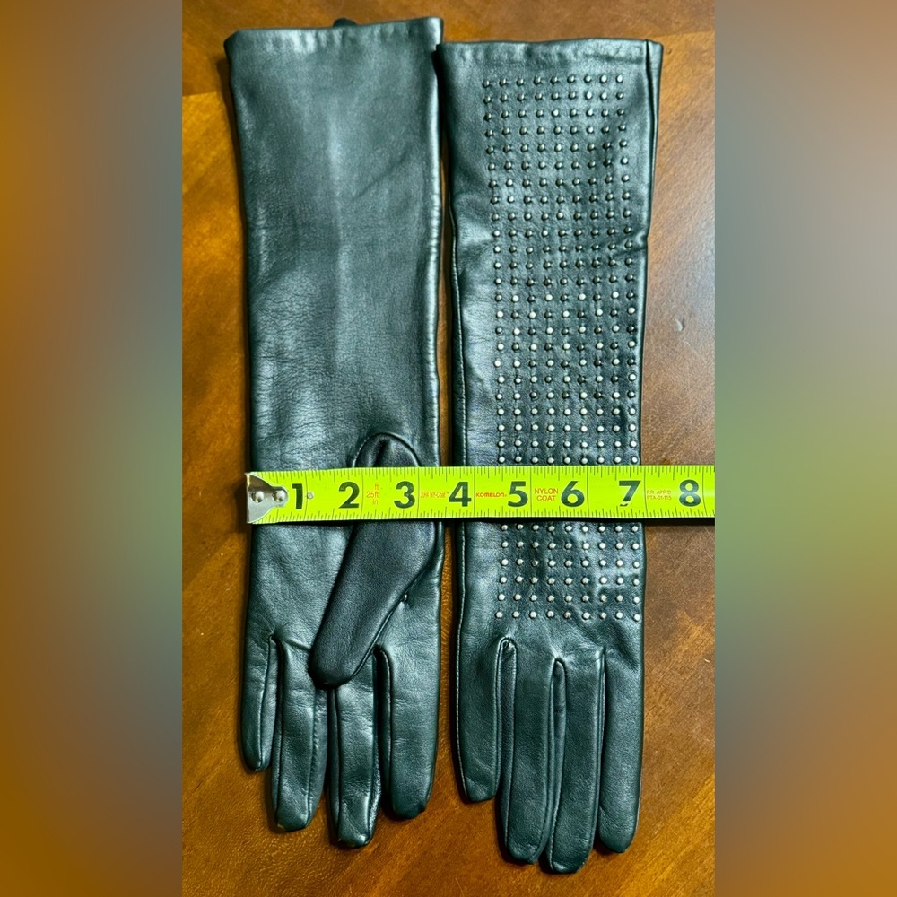 Sheep Leather Gloves brian atwood neiman marcus target black leather studded - Picture 7 of 10